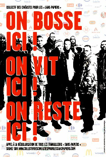 On bosse ici! On vit ici! On reste ici!