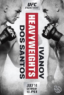UFC Fight Night 133: dos Santos vs. Ivanov