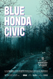 Blue Honda Civic