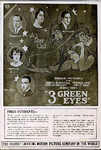 Three Green Eyes
