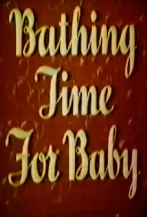 Постер «Bathing Time for Baby»