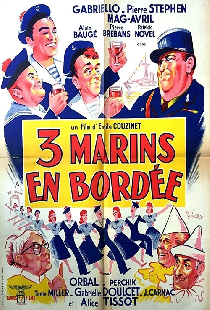 Trois marins en bordée