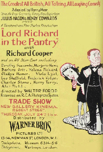 Lord Richard in the Pantry