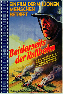 Beiderseits der Rollbahn