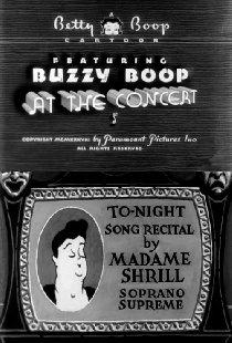 Buzzy Boop at the Concert