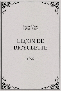 Leçon de bicyclette