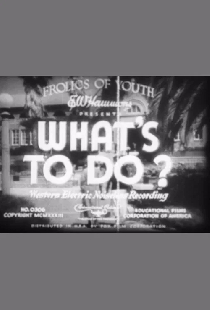 What's to Do?