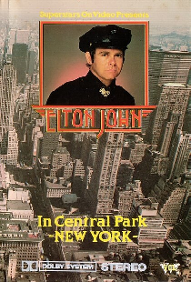 Elton John in Central Park New York