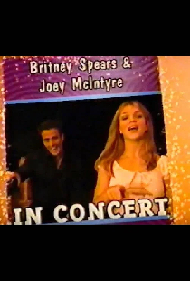 Britney Spears & Joey McIntyre in Concert