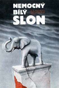Nemocný bílý slon