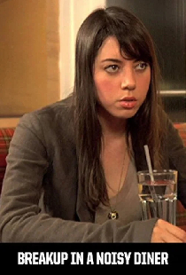 Breakup in a Noisy Diner