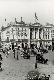 On a Runaway Motor-Car Through Piccadilly Circus