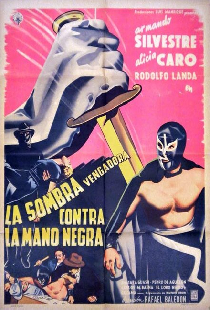 La sombra vengadora contra la mano negra