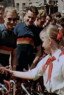 Friedensfahrt 1952 Warschau - Berlin - Prag