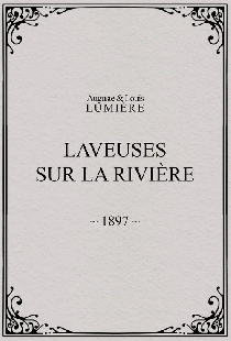 Laveuses sur la rivière