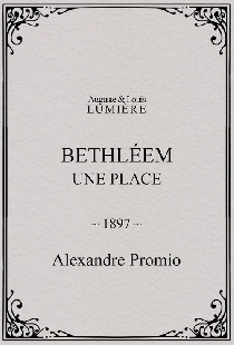Bethléem, une place