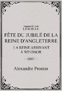 Fête du jubilé de la reine d'Angleterre : la reine arrivant à Windsor