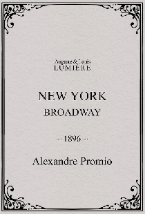 New York, Broadway