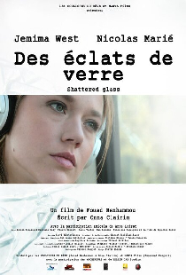 Des éclats de verre