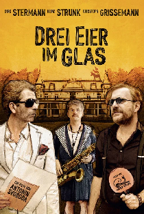 Drei Eier im Glas